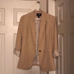 H&M nude / creme / tan  blazer